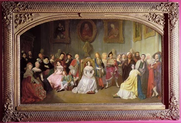 Miembros de la Comédie-Française en 1840